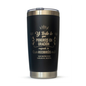 Vaso Grabado a Laser